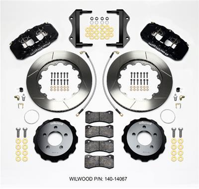 Wilwood AERO6 Front Hat Kit 14.25 2014-Up Challenger w/Lines - 140-14067