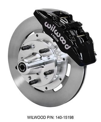 Wilwood Dynapro 6 Front Hub Kit 12.19in 65-72 CDP C Body -Drum - 140-15198