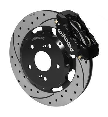Wilwood Forged Dynalite Front Hat Kit 12.19in Drilled 02-06 Acura RSX-5 Lug - 140-7014-D