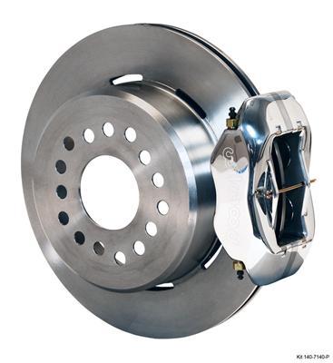 Wilwood Forged Dynalite P/S Park Brake Kit Polished Big Ford 2.36in Offset - 140-7139-P