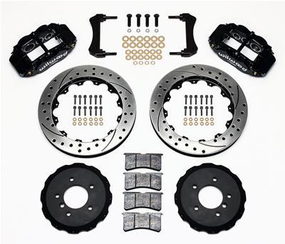 Wilwood Narrow Superlite 6R Front Hat Kit 13.06in Drilled E36 BMW M3 - 140-8797-D