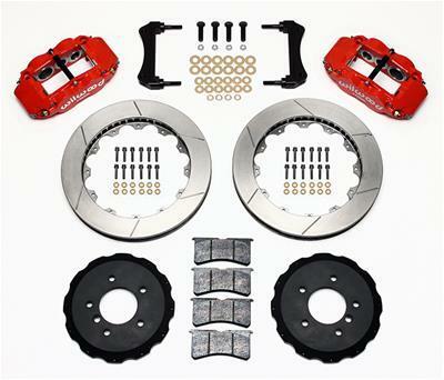 Wilwood Narrow Superlite 6R Front Hat Kit 13.06in Red E36 BMW M3 - 140-8797-R