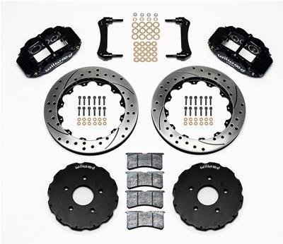 Wilwood Narrow Superlite 6R Front Hat Kit 13.06in Drilled 2005-up Corvette C6 - 140-8921-D