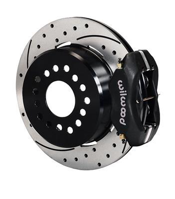 Wilwood Forged Dynalite P/S Park Brake Kit Drilled 12 Bolt 2.75in offset Staggered Shock - 140-9315-D