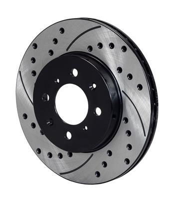 Wilwood Rotor-.68in Offset-SRP-BLK-Drill-RH 10.32 x .83 - 4 x 3.93 - 160-12838-BK