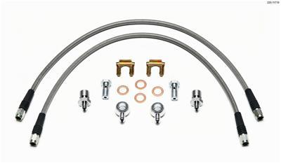 Wilwood Flexline Kit D52 Caliper 22in w/ Banjo 7/16-20 - 220-11719