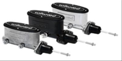 Wilwood High Volume Tandem Master Cylinder - 15/16in Bore Black-W/Pushrod - 260-13375-BK