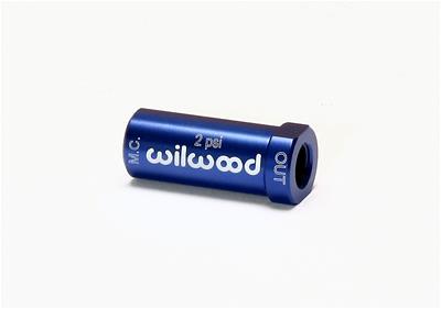 Wilwood Residual Pressure Valve - New Style - 2# / Blue - 260-13706