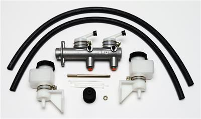 Wilwood Tandem Master Cylinder - 1in Bore w/ Remote Reservoirs - 260-7563