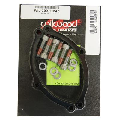 Wilwood Bracket Spacer Kit .482 DL Rear Internal P-Brake Kit-2.50/2.80 Offset - 300-11542