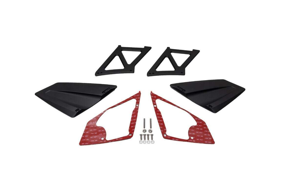 Fathouse Fabrications CFTP Wing Risers (2020+ Shelby GT500)