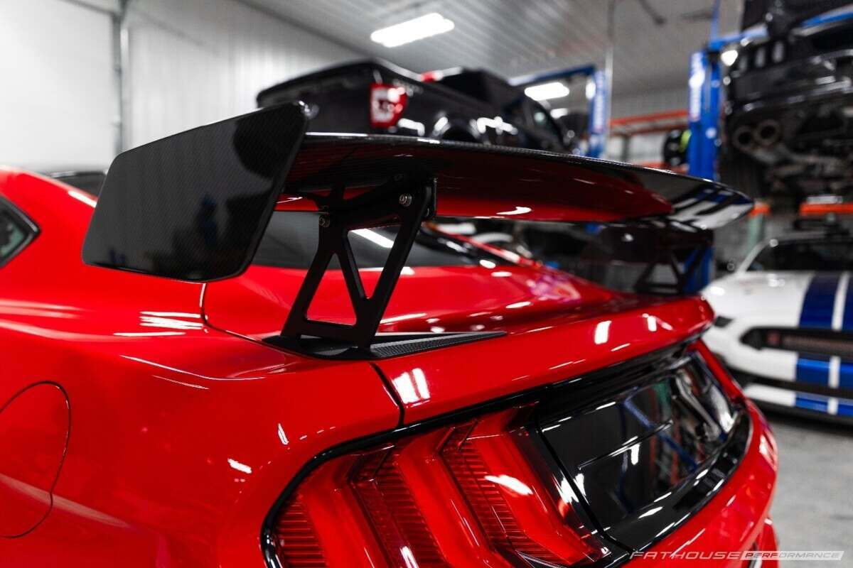 Fathouse Fabrications CFTP Wing Risers (2020+ Shelby GT500)