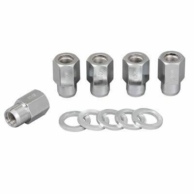 Weld Racing Chrome 1/2"-20 Closed End Lug Nuts (Pack of 5) - 601-1466
