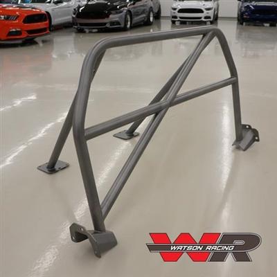 Watson Racing 2015-2020 Mustang Bolt-In 4 Point Roll Cage - Gray