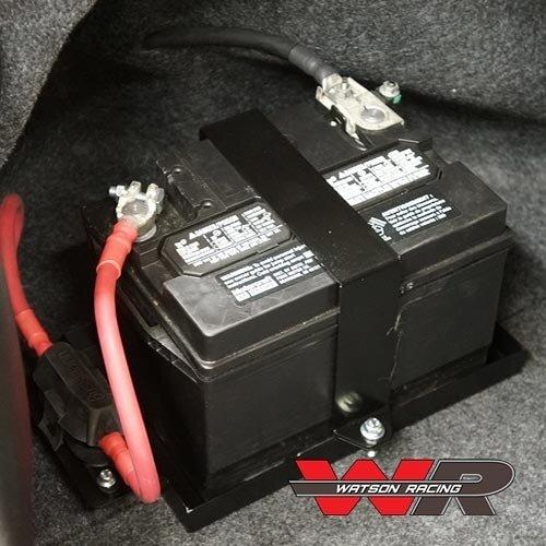 Watson Racing S197 and S550 Mustang Battery Relocation Kit - WR-15-BTRYRELOKIT