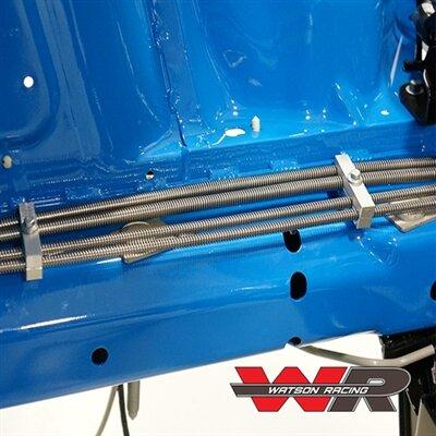 Watson Racing 2005-2014 Mustang Road Race Brake Line Hold Down