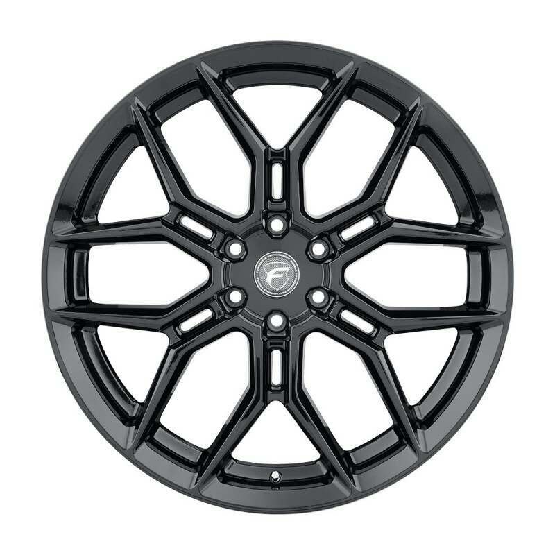 Forgestar 22x10 X12 Drag 6x135 ET30 BS6.68 - Gloss Black (2005-2025 F-150) - F03120089P30