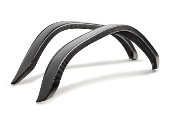 Anderson Composite Everglades Style Carbon Fiber Front Fender Flares (2021-2025 Ford Bronco) - AC-FLR22FDBREG-F