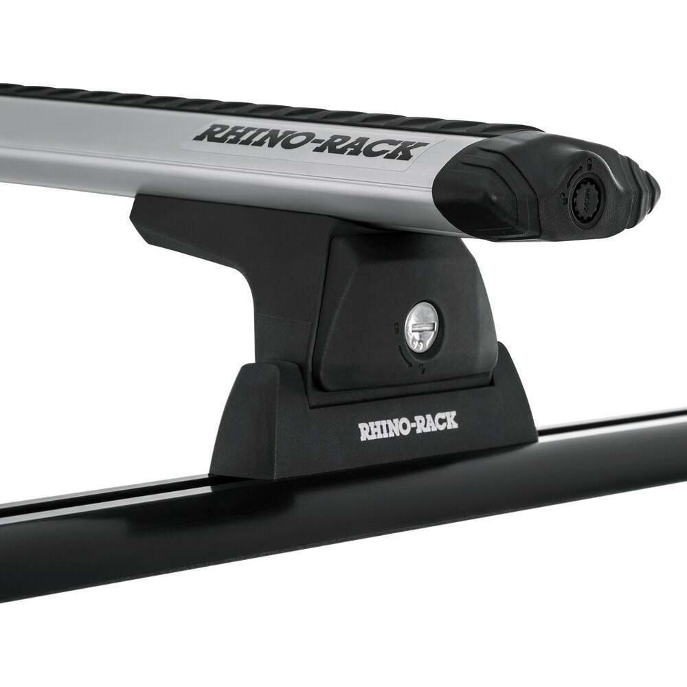 Rhino-Rack Vortex 65in 2 Bar Roof Rack w/Tracks - Silver - Y02-500