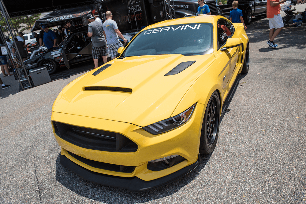Cervini’s Stalker Hood – 2015-2017 Ford Mustang (Part #1233)