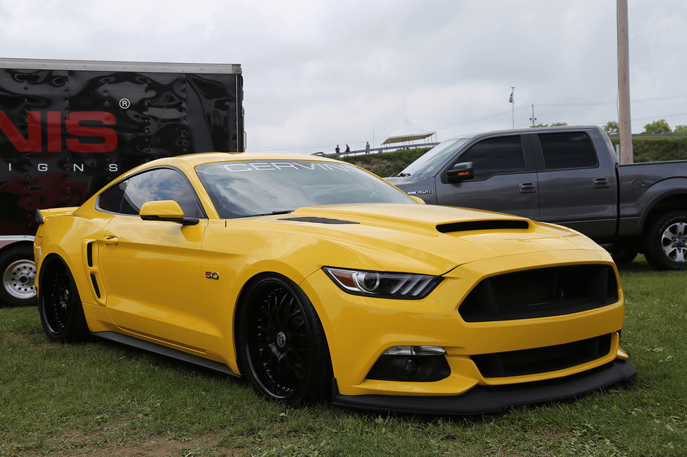 Cervini’s Stalker Hood – 2015-2017 Ford Mustang (Part #1233)