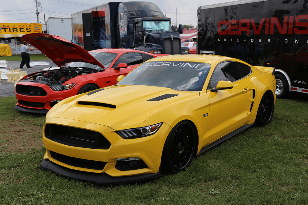 Cervini’s Stalker Hood – 2015-2017 Ford Mustang (Part #1233)