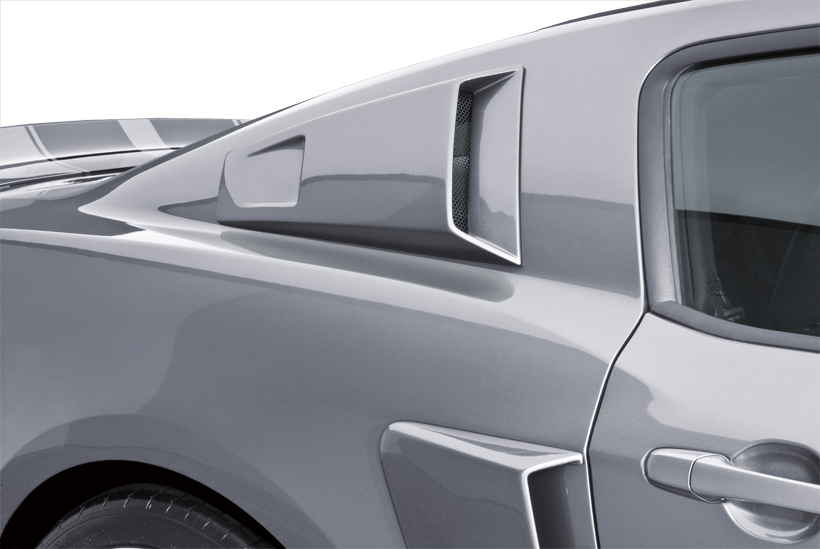 Cervinis 4387 2010-2014 Mustang C-Series Quarter Window Scoops