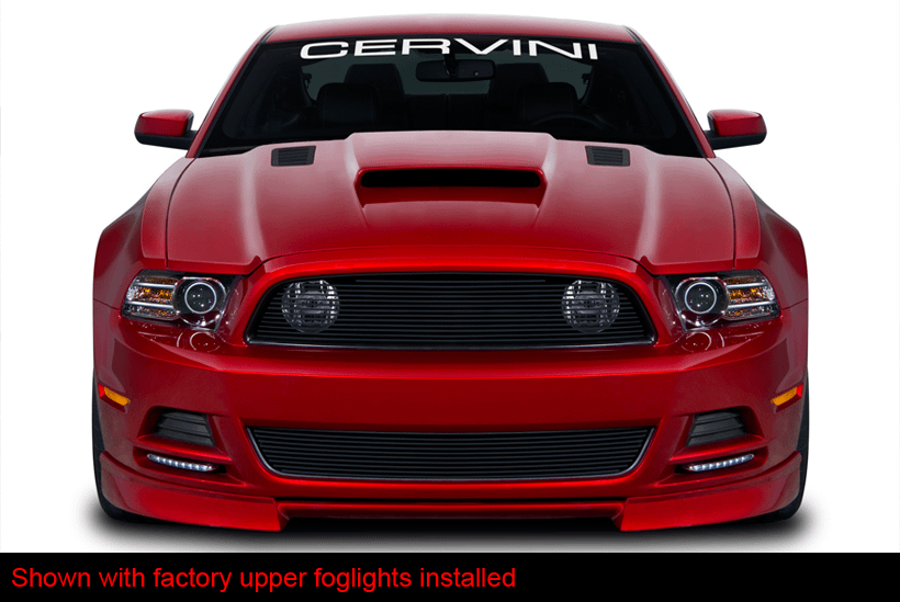 Cervinis 8057 2013-2014 Mustang Billet Grille Combo