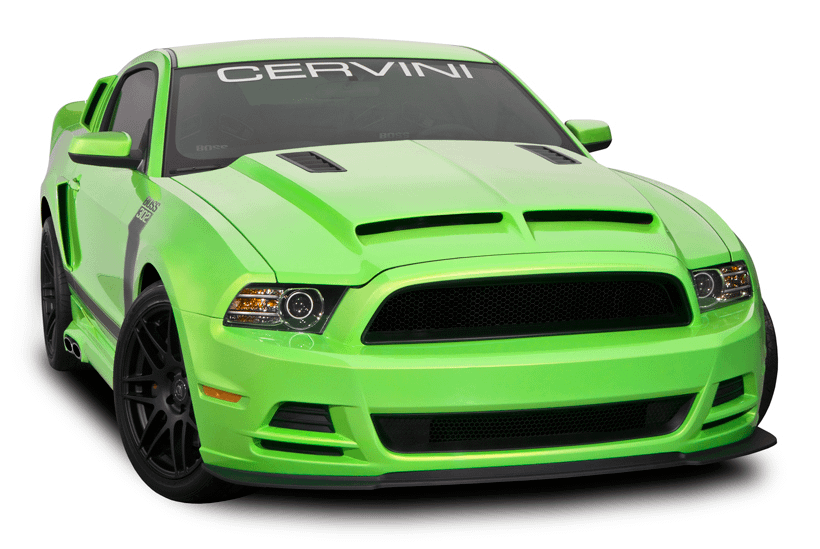 Cervinis 1211 2013-2014 Mustang Type 4 Ram Air Hood