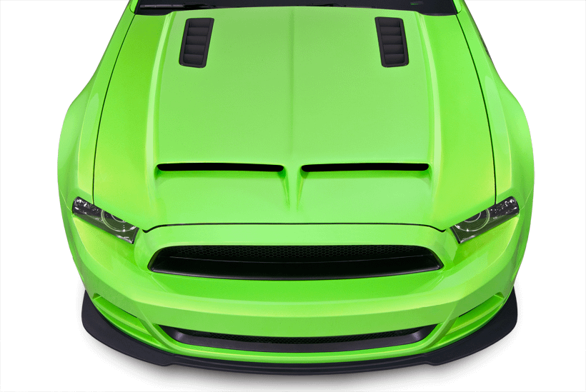 Cervinis 1211 2013-2014 Mustang Type 4 Ram Air Hood