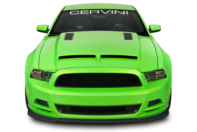 Cervinis 1211 2013-2014 Mustang Type 4 Ram Air Hood