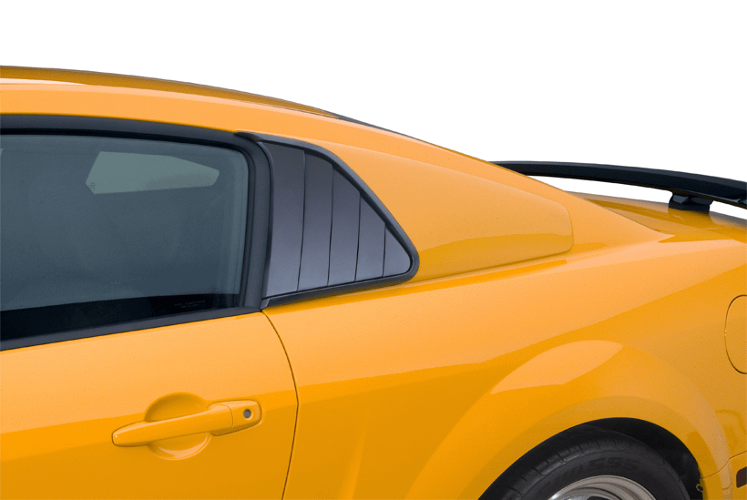 Cervinis 4334 05-09 Mustang Quarter Window Covers