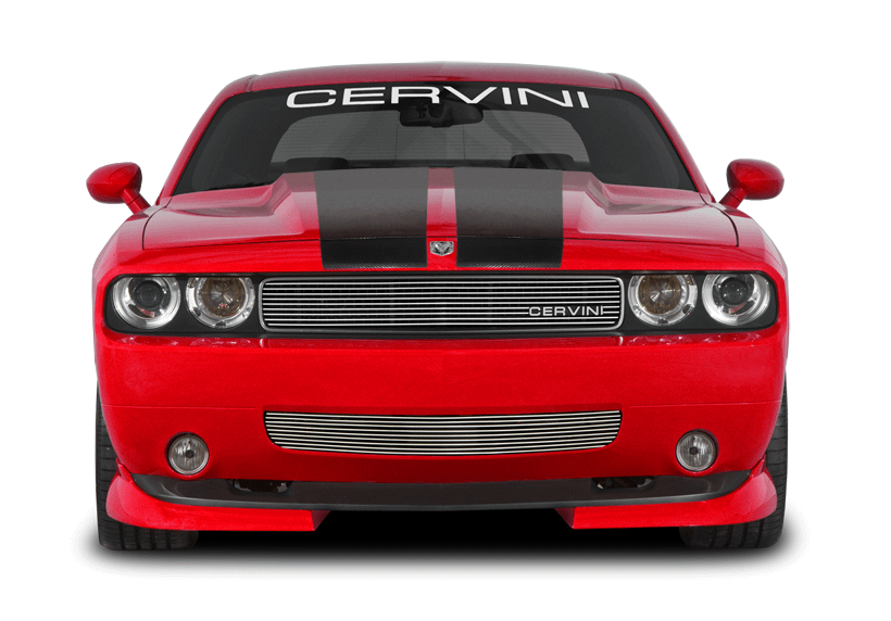 Cervinis 4379 08-10 Challenger SRT8 Front Bumper Splitters