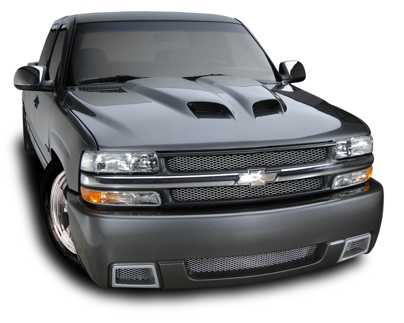 Cervinis 1162 99-02 Silverado Ram Air Hood