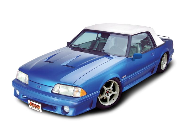 Cervinis Heat Extractor Hood (1987-1993 Mustang) - 1168