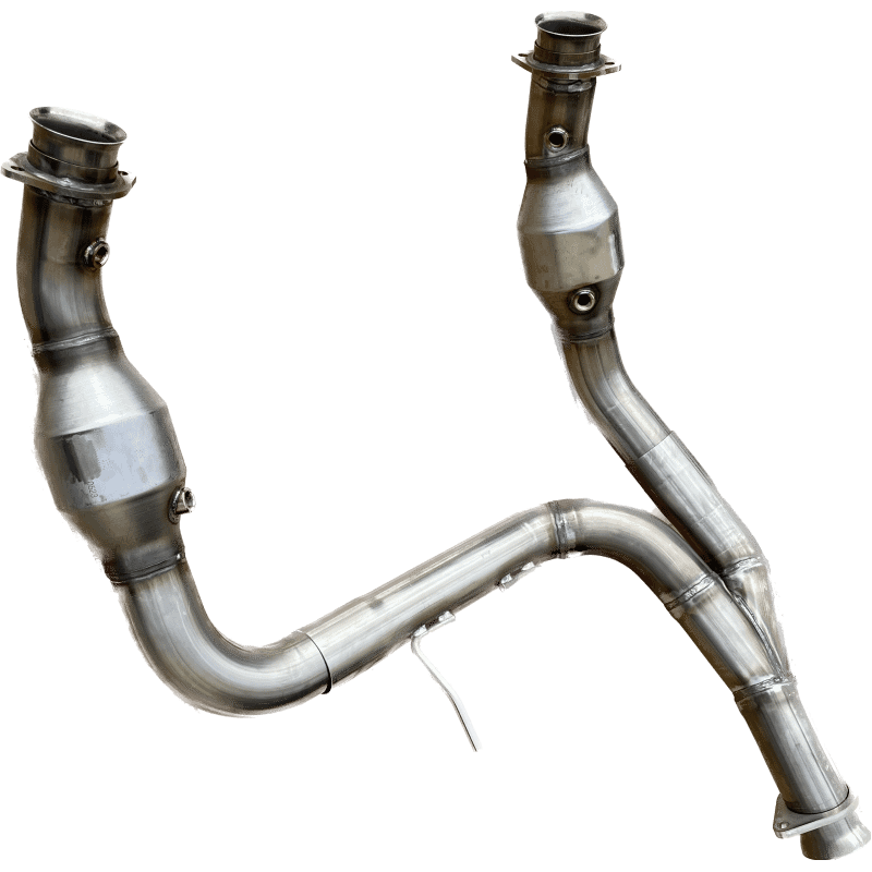 SPD Performance 304 Stainless Catted Y-Pipe (2015-2020 F-150 5.0L) - YP50F15SS