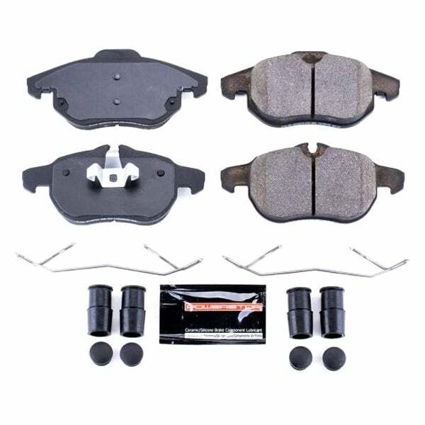 Power Stop 06-09 Saab 9-3 Front Z23 Evolution Sport Brake Pads w/Hardware - Z23-1106