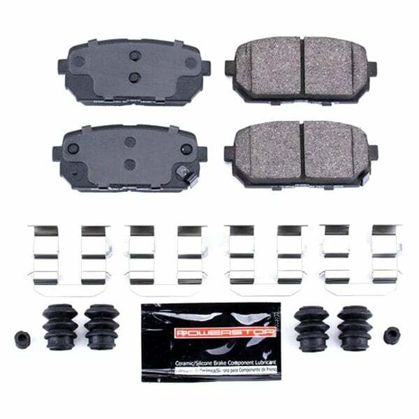 Power Stop 07-12 Kia Rondo Rear Z23 Evolution Sport Brake Pads w/Hardware - Z23-1296