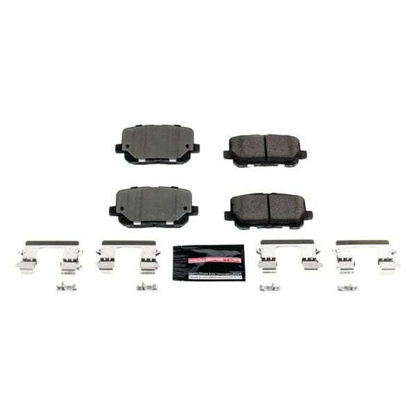 Power Stop 14-19 Dodge Charger Rear Z23 Evolution Sport Brake Pads w/Hardware - Z23-1766