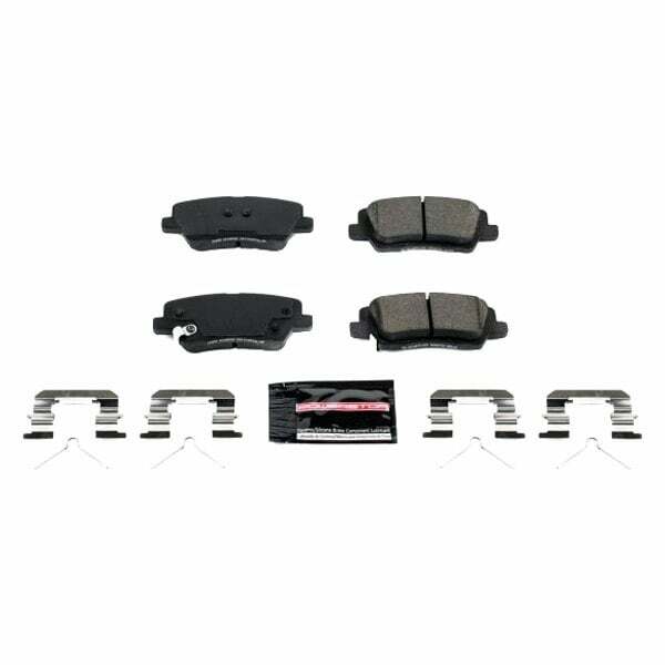 Power Stop 2016 Cadillac ATS Rear Z23 Evolution Sport Brake Pads w/Hardware - Z23-1839