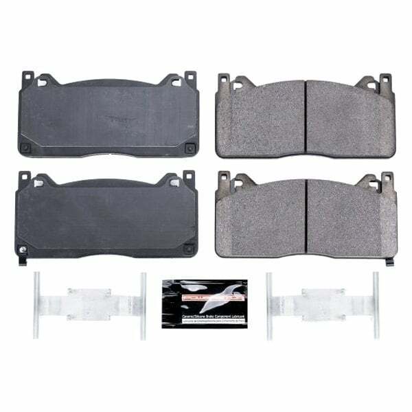 Power Stop 16-19 Ford Mustang Front Z23 Evolution Sport Brake Pads w/Hardware - Z23-1853