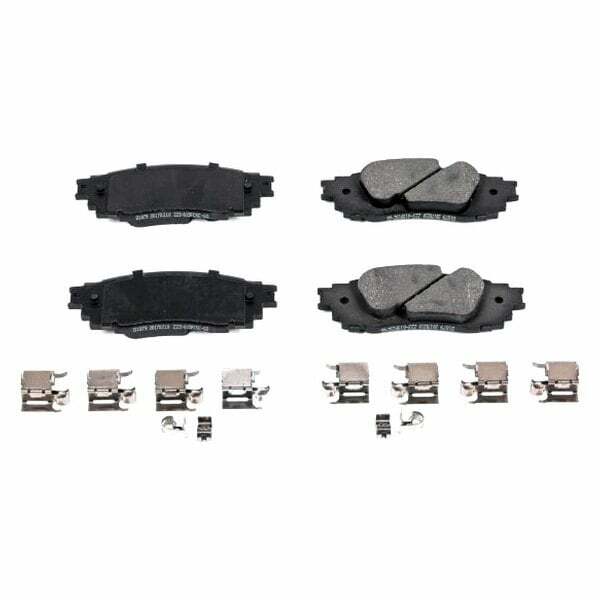 Power Stop 2019 Lexus ES300h Rear Z23 Evolution Sport Brake Pads w/Hardware - Z23-1879