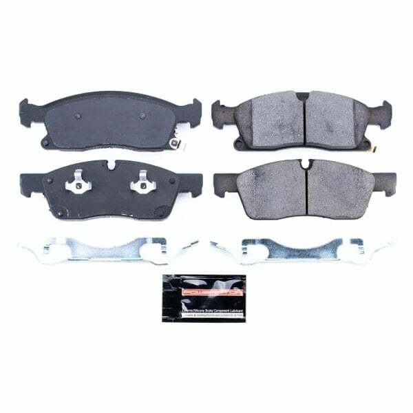 Power Stop 2017 Dodge Durango Front Z23 Evolution Sport Brake Pads w/Hardware - Z23-1904
