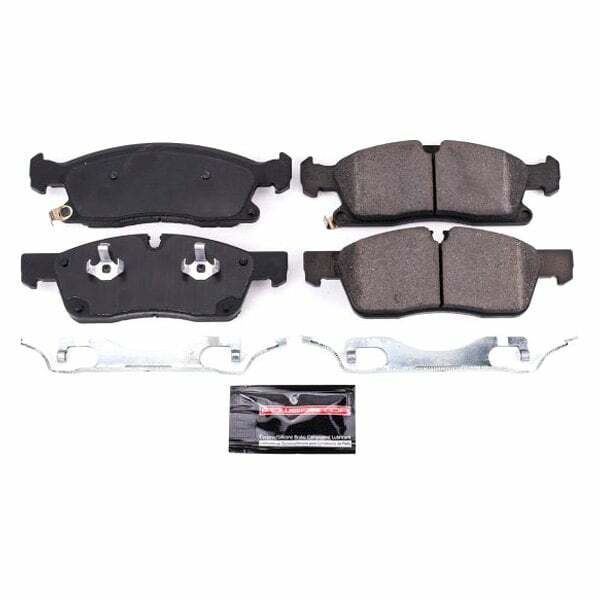 Power Stop 2017 Dodge Durango Front Z23 Evolution Sport Brake Pads w/Hardware - Z23-1904A