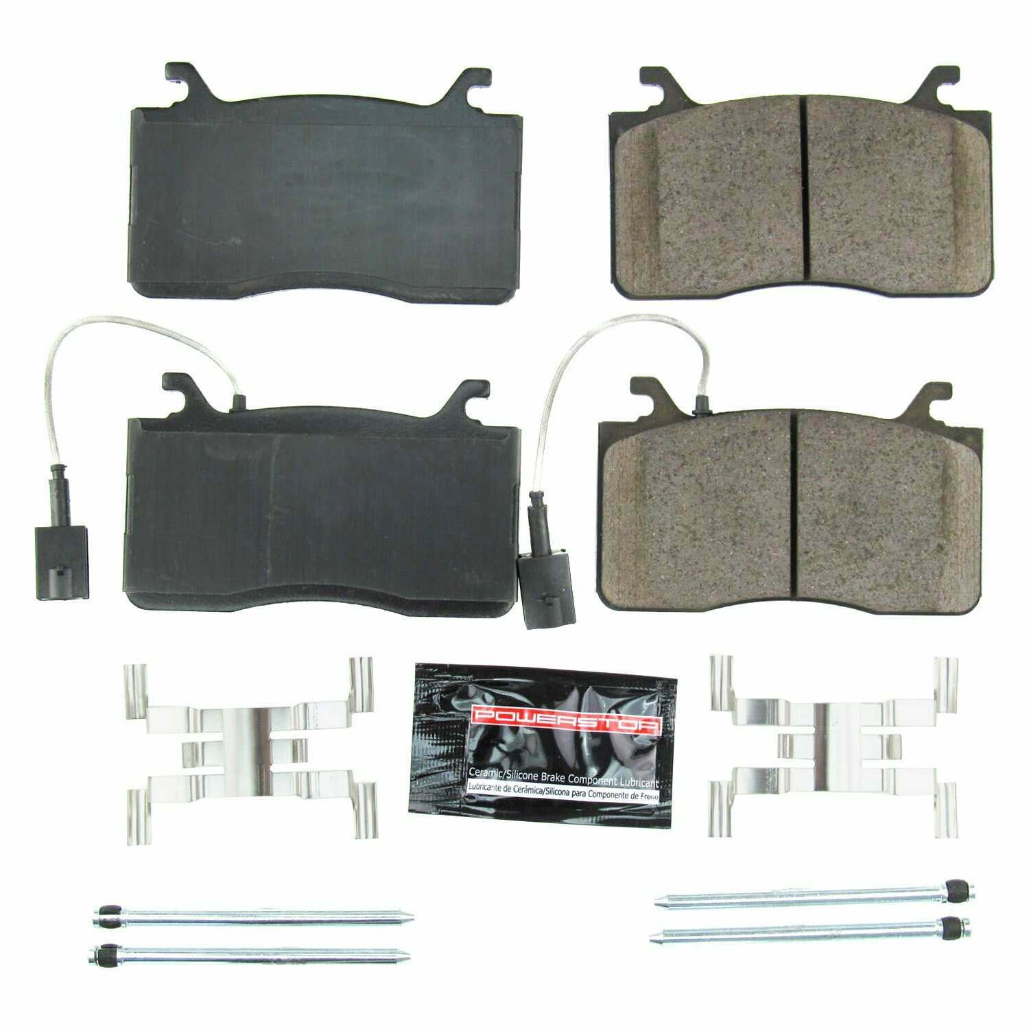 Power Stop 17-18 Alfa Romeo Giulia Front Z23 Evolution Sport Brake Pads w/Hardware - Z23-2052