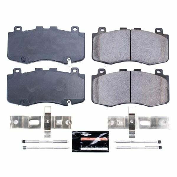 Power Stop 18-19 Jeep Grand Cherokee Front Z23 Evolution Sport Brake Pads w/Hardware - Z23-6006