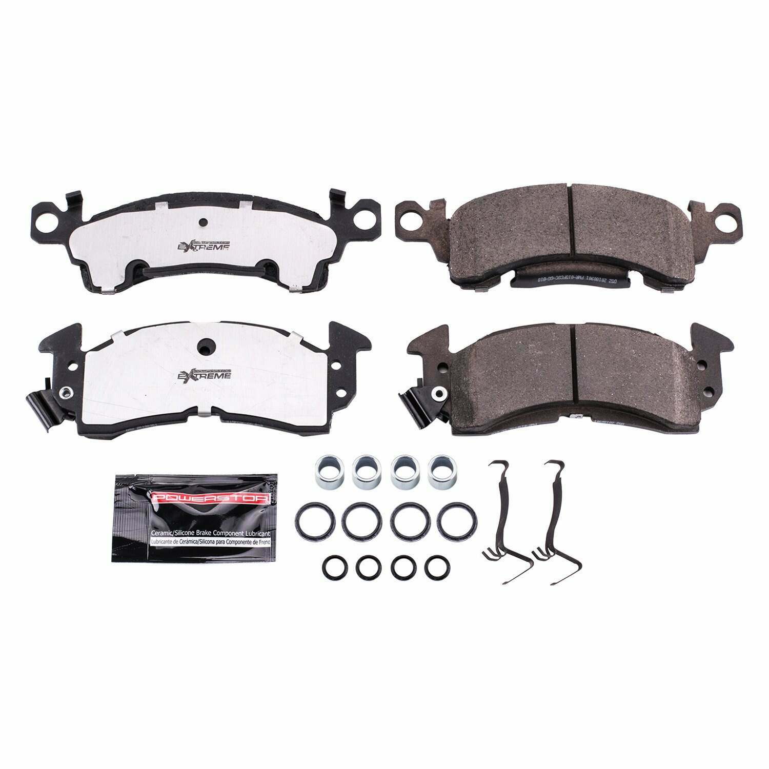 Power Stop 73-75 Buick Apollo Front or Rear Z26 Extreme Street Brake Pads w/Hardware - Z26-052