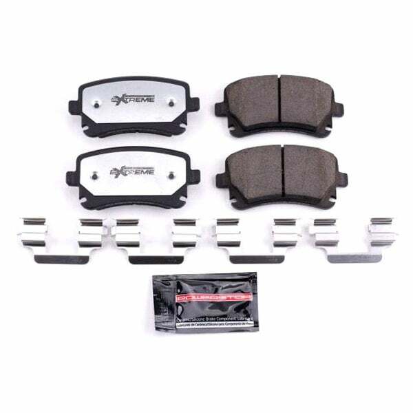 Power Stop 05-11 Audi A6 Quattro Rear Z26 Extreme Street Brake Pads w/Hardware - Z26-1018