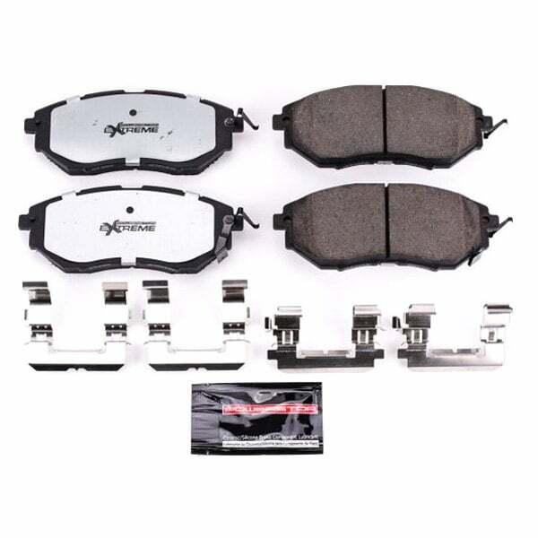 Power Stop 06-07 Subaru B9 Tribeca Front Z26 Extreme Street Brake Pads w/Hardware - Z26-1078