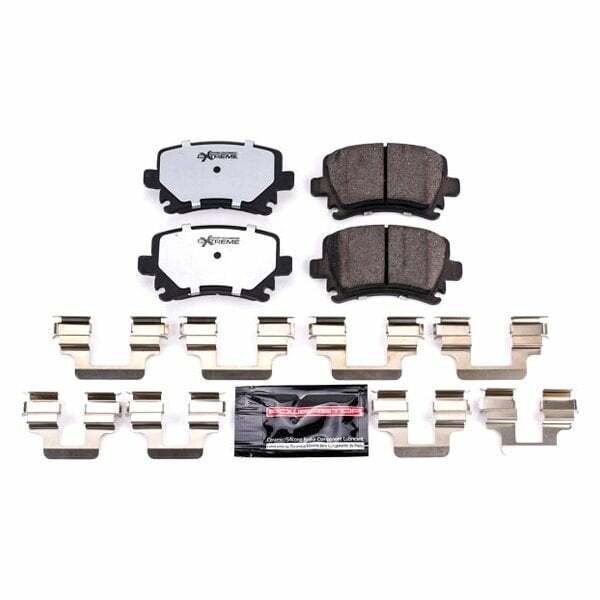 Power Stop 06-09 Audi A3 Rear Z26 Extreme Street Brake Pads w/Hardware - Z26-1108